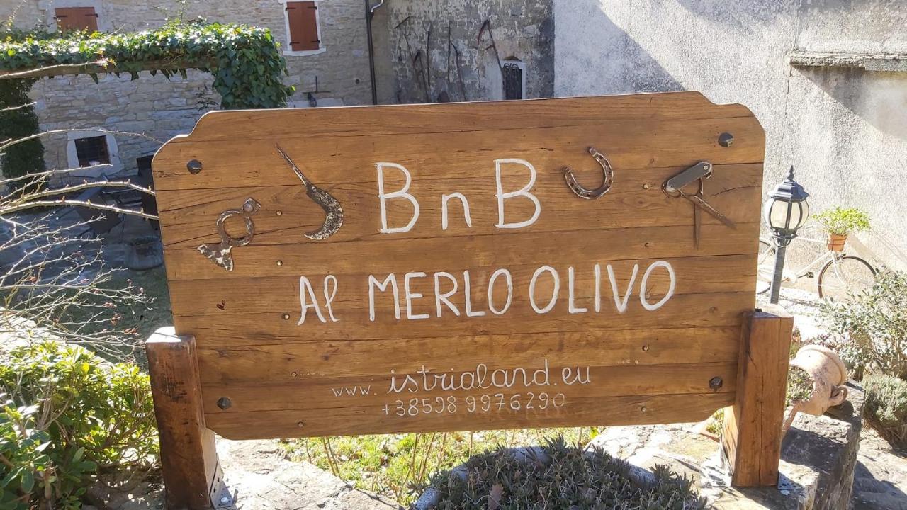 Al Merlo Olivo, Rural Istrian House Буйе Экстерьер фото