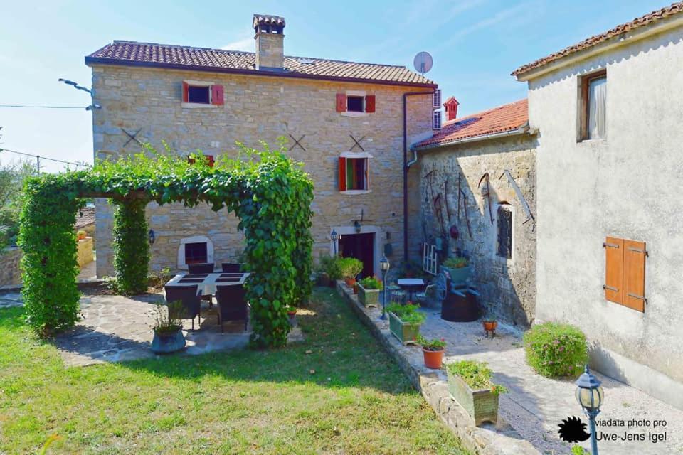 Al Merlo Olivo, Rural Istrian House Буйе Экстерьер фото